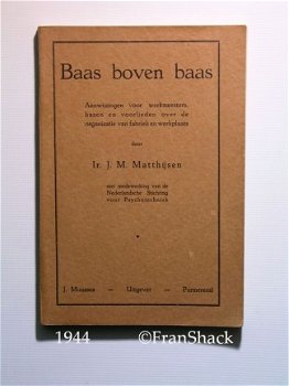 [1944] Baas boven baas, Matthijsen, Muusses - 1