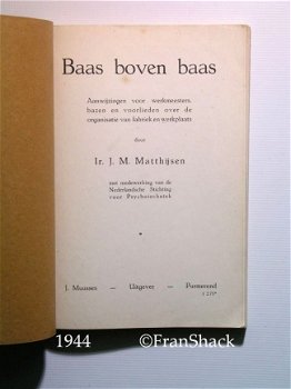 [1944] Baas boven baas, Matthijsen, Muusses - 2