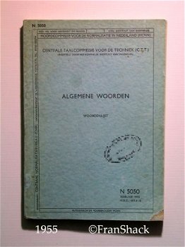 [1955] N 5050, Algemene woorden, HCNN - 1