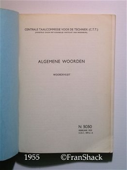 [1955] N 5050, Algemene woorden, HCNN - 2