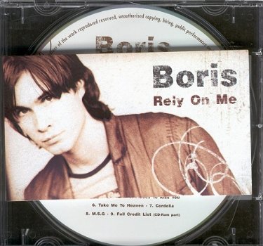CD Boris Rely on Me - 1