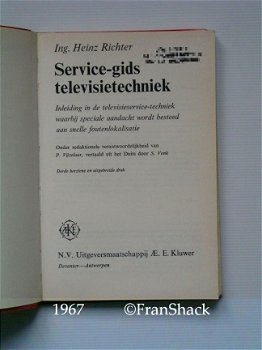 [1967] Service-Gids Televisietechniek, Kluwer - 2