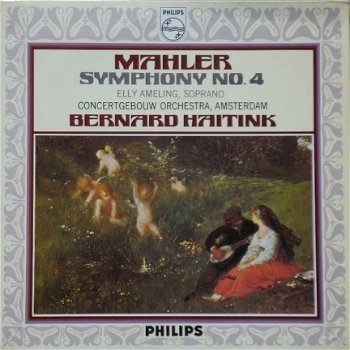 Mahler 4 - Ameling, Concertgebouw Orchestra, Amsterdam, Haitink - Original 60's vinyl - 1