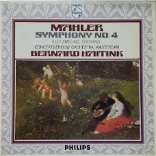 Mahler  4 -   Ameling,  Concertgebouw Orchestra, Amsterdam,   Haitink  - Original 60's vinyl