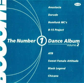 CD Booom! The Number 1 Dance Album - Volume 2 - 1