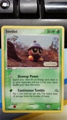 Seedot  61/92 (reverse) Ex Legend Maker