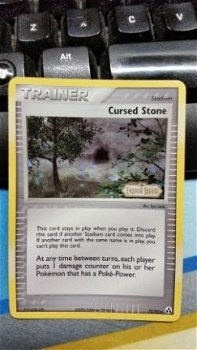 Cursed Stone 72/92 (reverse) Ex Legend Maker - 1