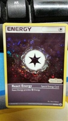 React Energy  82/92 (reverse) Ex Legend Maker