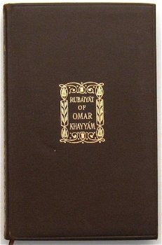 Rubaiyat 1926 Omar Khayyam - Macmillan - leren band - 1