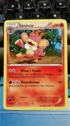 Simisear  19/98 Rare BW Emerging Powers