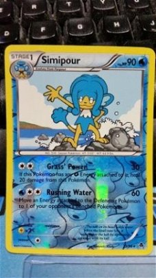 Simipour  23/98 Rare (reverse) BW Emerging Powers