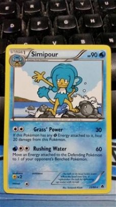 Simipour  23/98 Rare BW Emerging Powers