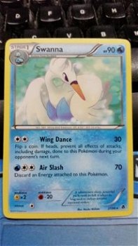 Swanna 27/98 Rare BW Emerging Powers - 1