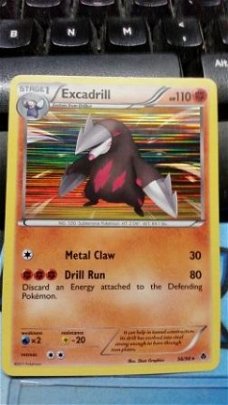 Excadrill  56/98 Holo BW Emerging Powers