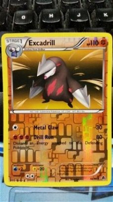 Excadrill  56/98 Holo (reverse) BW Emerging Powers