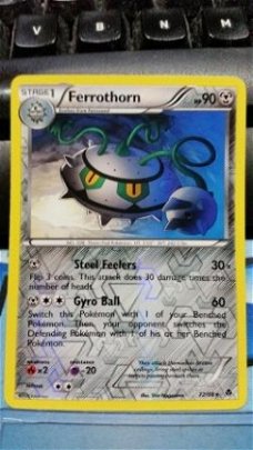 Ferrothorn  72/98 Rare (reverse) BW Emerging Powers