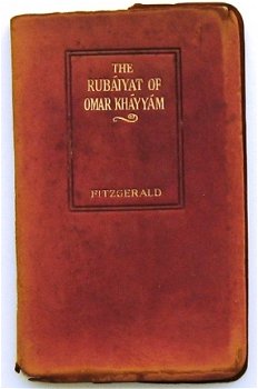 Rubaiyat (c1910) Omar Khayyam Limp Suede Binding Wilson ill. - 1