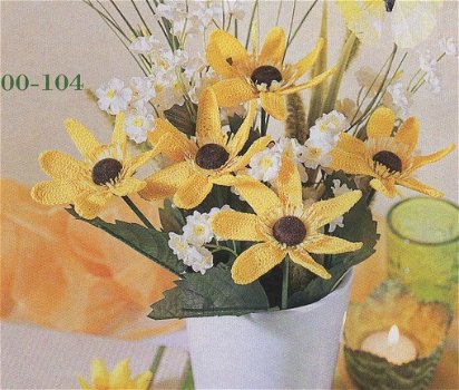 Haakpatroon 1315 zonnebloemen - 1