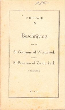 Beschrijving van de Westerkerk en de Zuiderkerk te Enkhuizen