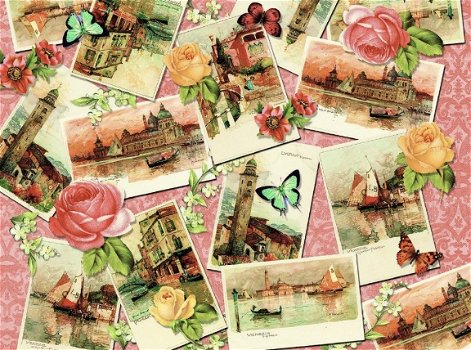 SunsOut - Italian Postcards - 500 Stukjes Nieuw - 1