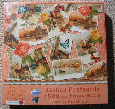 SunsOut - Italian Postcards - 500 Stukjes Nieuw - 2