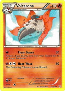 Volcarona  21/101 Rare BW Noble Victories