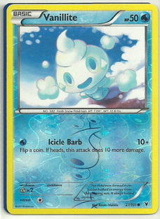 Vanillite  27/101 (reverse) BW Noble Victories