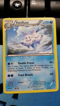 Vanilluxe  29/101 Rare BW Noble Victories