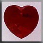 Mill Hill Crystal Treasures - Medium Heart 13046 - 1