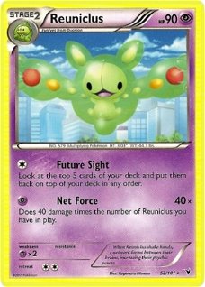 Reuniclus  52/101 Rare BW Noble Victories
