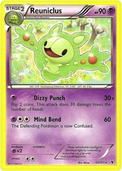 Reuniclus 53/101 Rare BW Noble Victories - 1