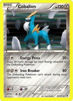 Cobalion 84/101 Holo BW Noble Victories - 1