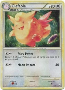 Clefable 1/95 Holo  Call of Legends