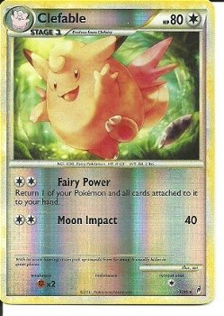 Clefable 1/95 Holo (reverse) Call of Legends - 1