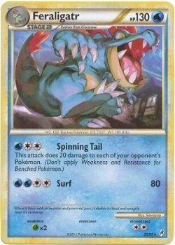 Feraligatr 25/95 Rare Call of Legends - 1