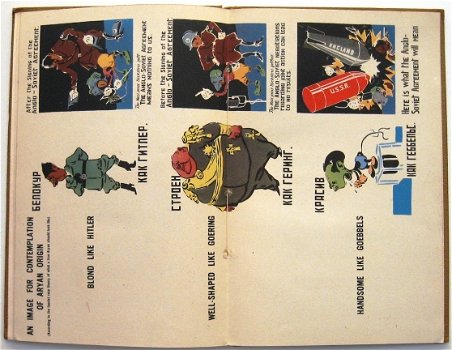 Spirit of the Soviet Union 1942 Anti-Nazi Cartoons & Posters - 6