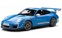 Porsche 911 GT3 RS 4.0 2012 blauw 1:18 Bburago - 1 - Thumbnail