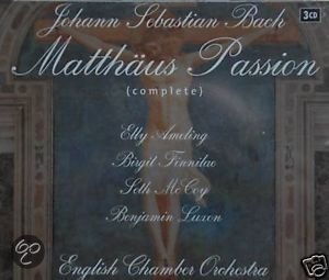 3 CD - Matthäus Passion - BACH - volledige uitvoering - 0