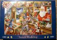 House of Puzzles - Santa's Workshop - 1000 Stukjes Nieuw - 2 - Thumbnail