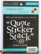 DCWV clearsticker quote stack vacation - 1 - Thumbnail