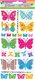 SALE NIEUW glittered rub-ons Blossoms & Butterflies van DCWV. - 1 - Thumbnail