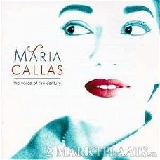 Maria Callas- The Voice Of The Century (2 CD)  Nieuw