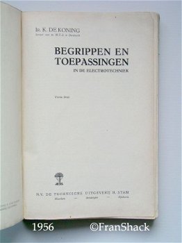 [1956] Begrippen en toepassingen, Koning de, Stam. - 2