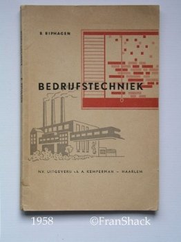 [1958] Bedrijfstechniek, Riphagen, Kemperman. - 1
