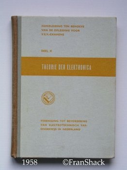 [1958] Theorie der elektronica deel 10, VEV - 1