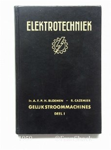 [1959] Elektrotechniek, Gelijkstroommachines deel 1, A. Bloemen, Stam #3
