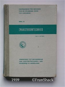 [1959] Handleiding Dl III , Zwakstroomtechniek, Klerk de, VEV #2