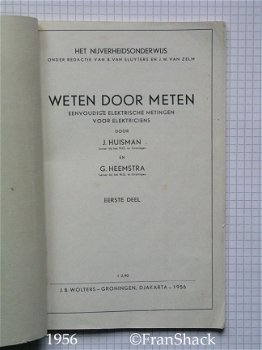 [1956] Weten door meten deel 1, Huisman e.a., Wolters - 2