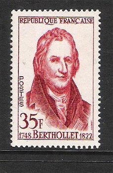 Frankrijk 1958 Berthollet postfris - 1