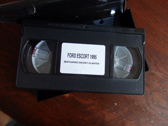 Videoband Ford Escort 1995. - Afbeelding 2